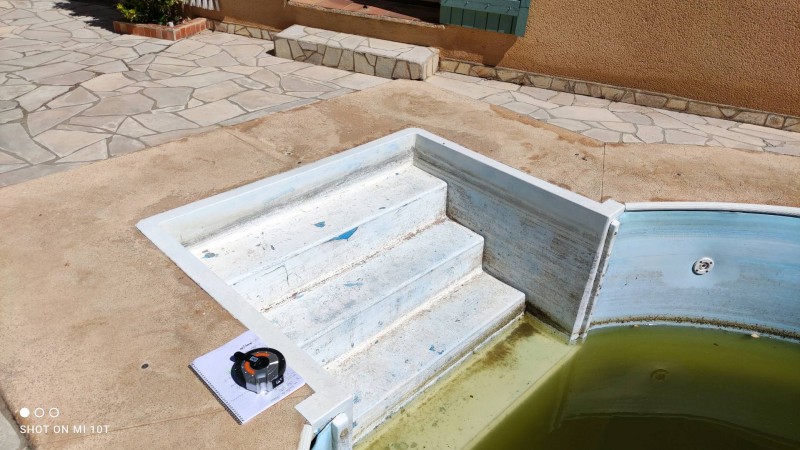 Changement du revêtement d'une piscine Sanary-sur-mer 