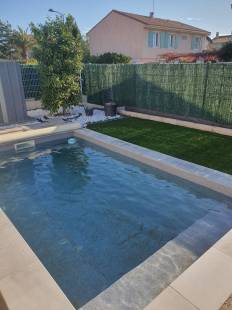 Construction d'une mini piscine de 10m2 PVC armé à Marseille Bouches-du-Rhône