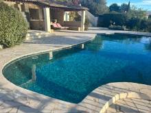 Rénovation et réfection d'une piscine à Bandol