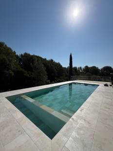Création d'une piscine béton à Cavalaire sur mer