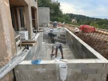 Création d'une piscine 7X2.5M à la Coix Valmer