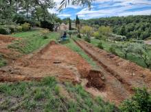 Future piscine à débordement au Beausset