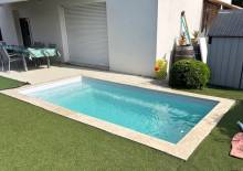 Installation d'une piscine coque de moins de 10m² Mandelieu