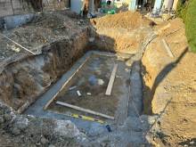 Dépose piscine coque et construction piscine béton Cogolin