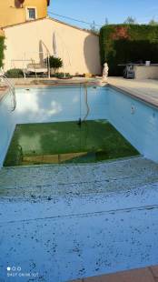 Rénovation piscine avec création escalier et changement revêtement à Aix en Provence 13